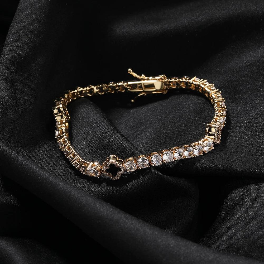 BRACELET 4MM RIVIERA CLOVER – TS JEWELS PREMIUM COLLECTION