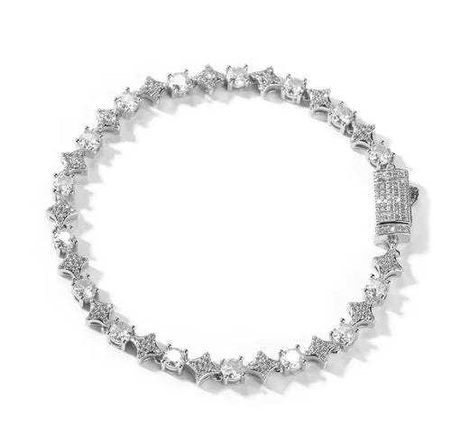 6MM BRACELET ICED STAR – TS JEWELS PREMIUM COLLECTION