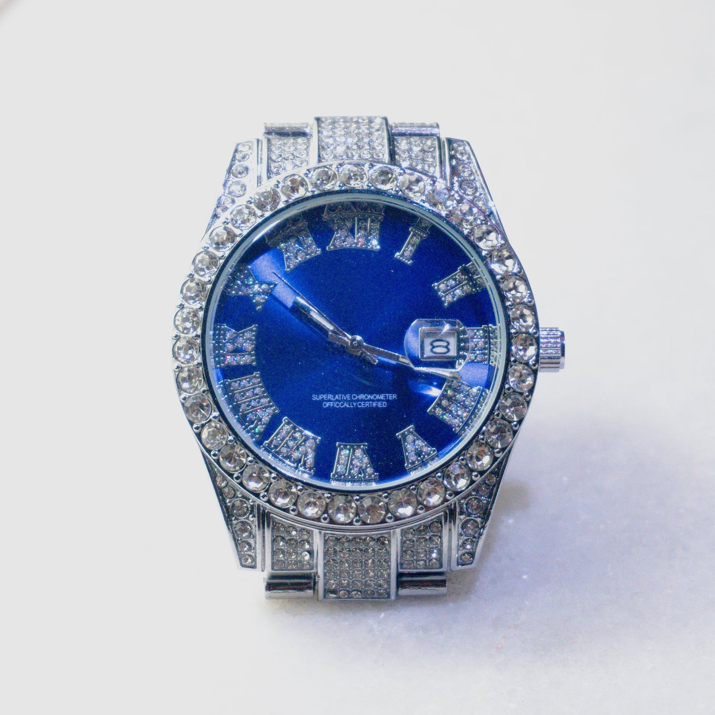 WATCH HOLLY (ICED) BLUE – TS JEWELS PREMIUM COLLECTION