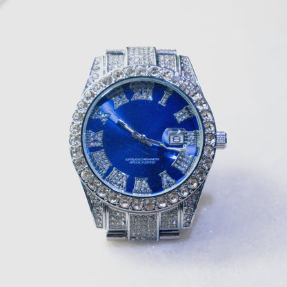 WATCH HOLLY (ICED) BLUE – TS JEWELS PREMIUM COLLECTION