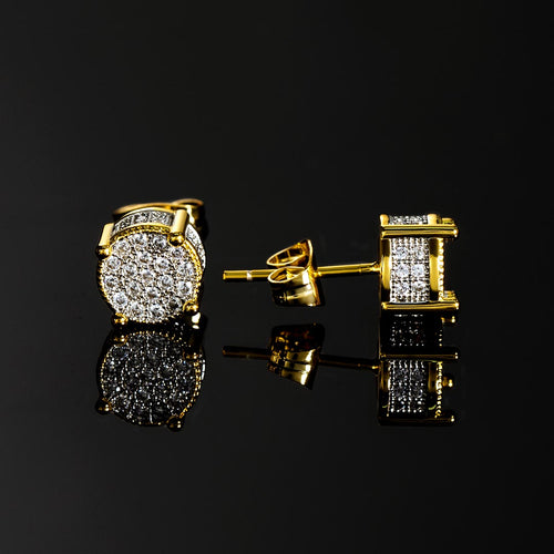 ICED ROUND STONE STUD EARRING – TS JEWELS PREMIUM COLLECTION