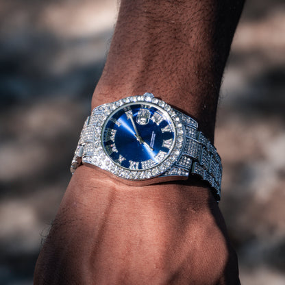 WATCH HOLLY (ICED) BLUE – TS JEWELS PREMIUM COLLECTION