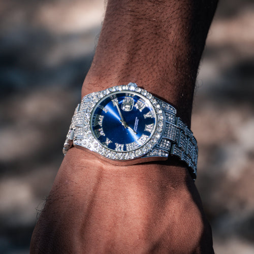 WATCH HOLLY (ICED) BLUE – TS JEWELS PREMIUM COLLECTION