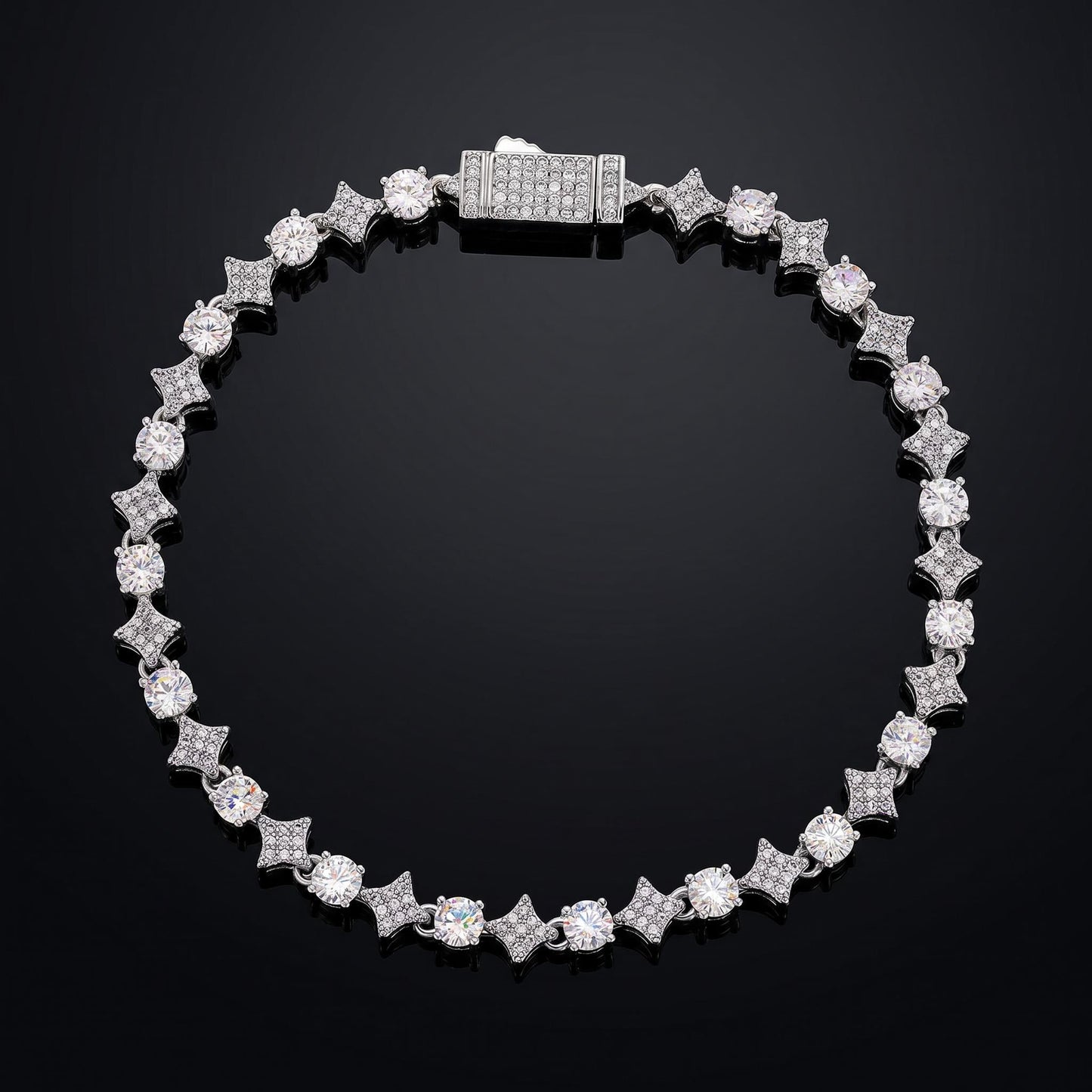 TENNIS BRACELET ICED OUT STAR – TS JEWELS PREMIUM COLLECTION