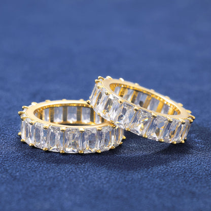 RING BAGUETTE – 18K GOLD PLATED – TS JEWELS PREMIUM COLLECTION