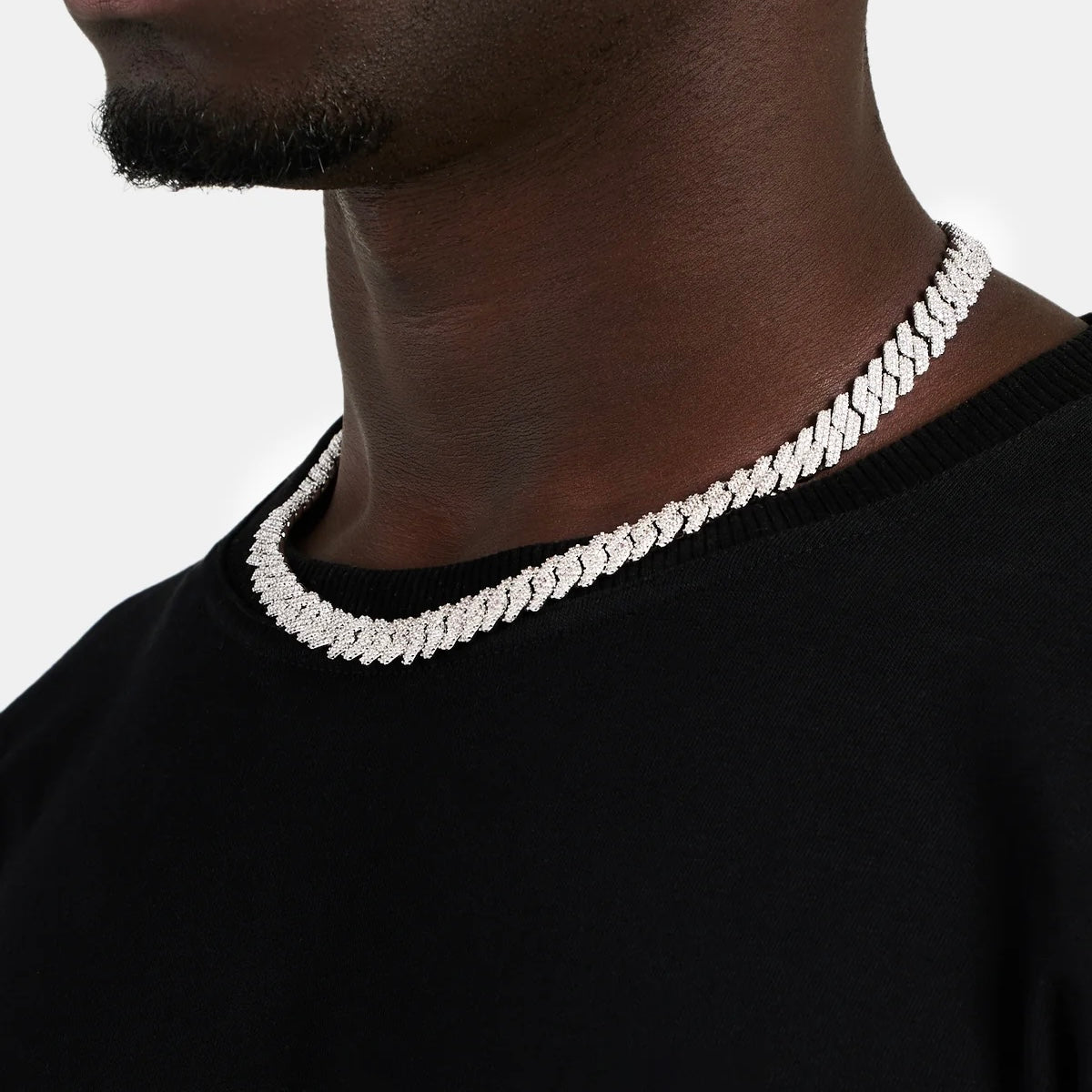 10MM CHAIN DIAMOND PRONG LINK – TS JEWELS PREMIUM COLLECTION