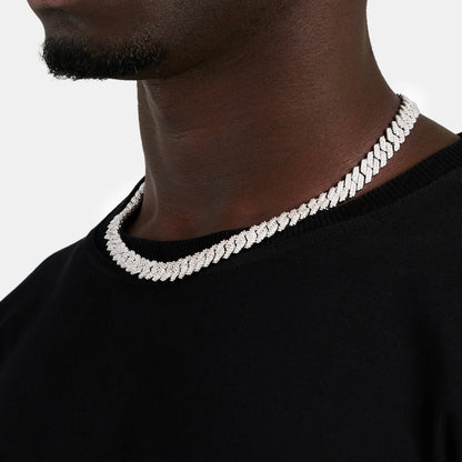 10MM CHAIN DIAMOND PRONG LINK – TS JEWELS PREMIUM COLLECTION