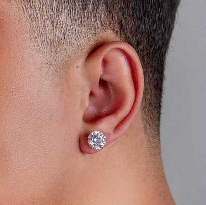 EARRINGS 925 SILVER DIAMOND (O PAR) – TS JEWELS PREMIUM COLLECTION