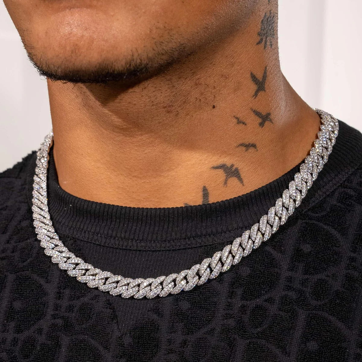 10MM ICED CUBAN LINK CHAIN – TS JEWELS PREMIUM COLLECTION