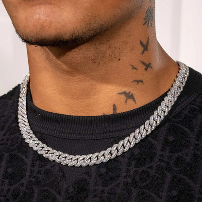 10MM ICED CUBAN LINK CHAIN – TS JEWELS PREMIUM COLLECTION
