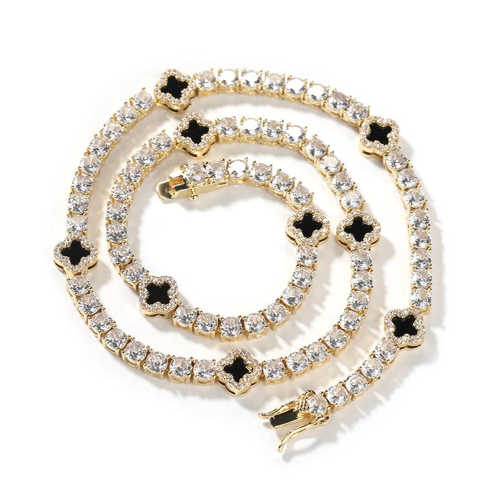 4MM RIVIERA CLOVER CHAIN – TS JEWELS PREMIUM COLLECTION