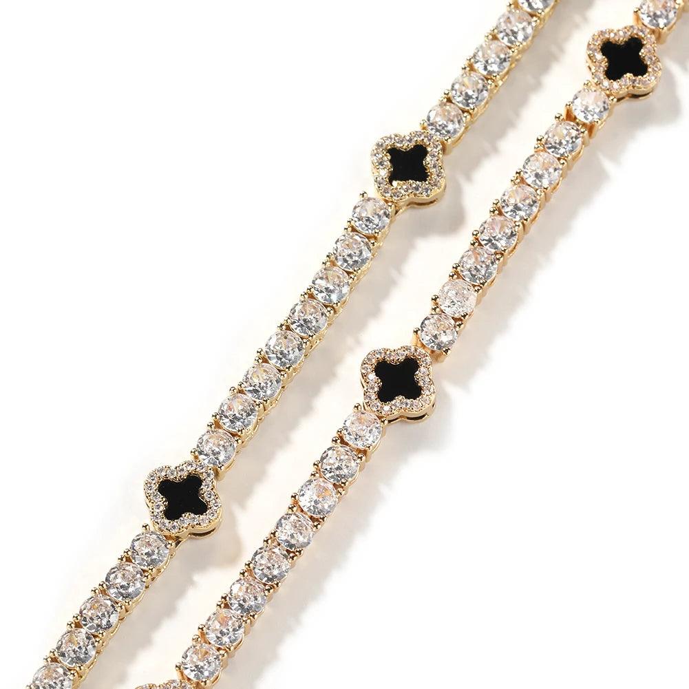 4MM RIVIERA CLOVER CHAIN – TS JEWELS PREMIUM COLLECTION