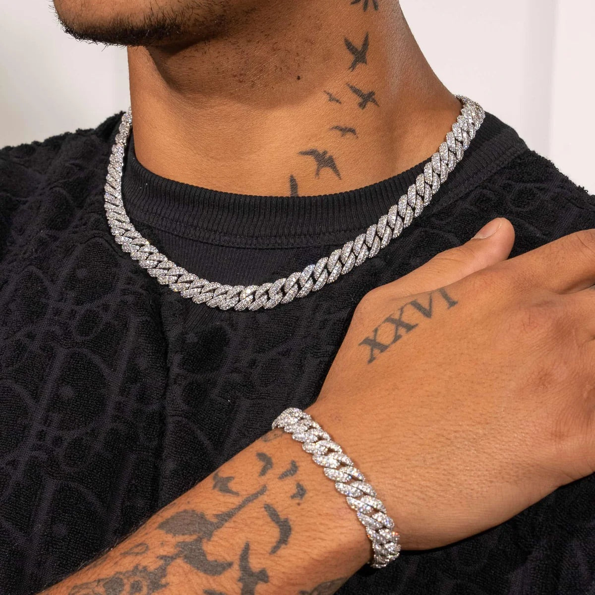 10MM BRACELET ICED CUBAN LINK – TS JEWELS PREMIUM COLLECTION