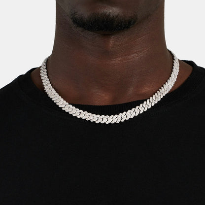 10MM CHAIN DIAMOND PRONG LINK – TS JEWELS PREMIUM COLLECTION
