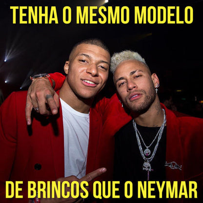 MEN'S EARRING CROSS TYPE NEYMAR (O PAR) – TS JEWELS PREMIUM COLLECTION