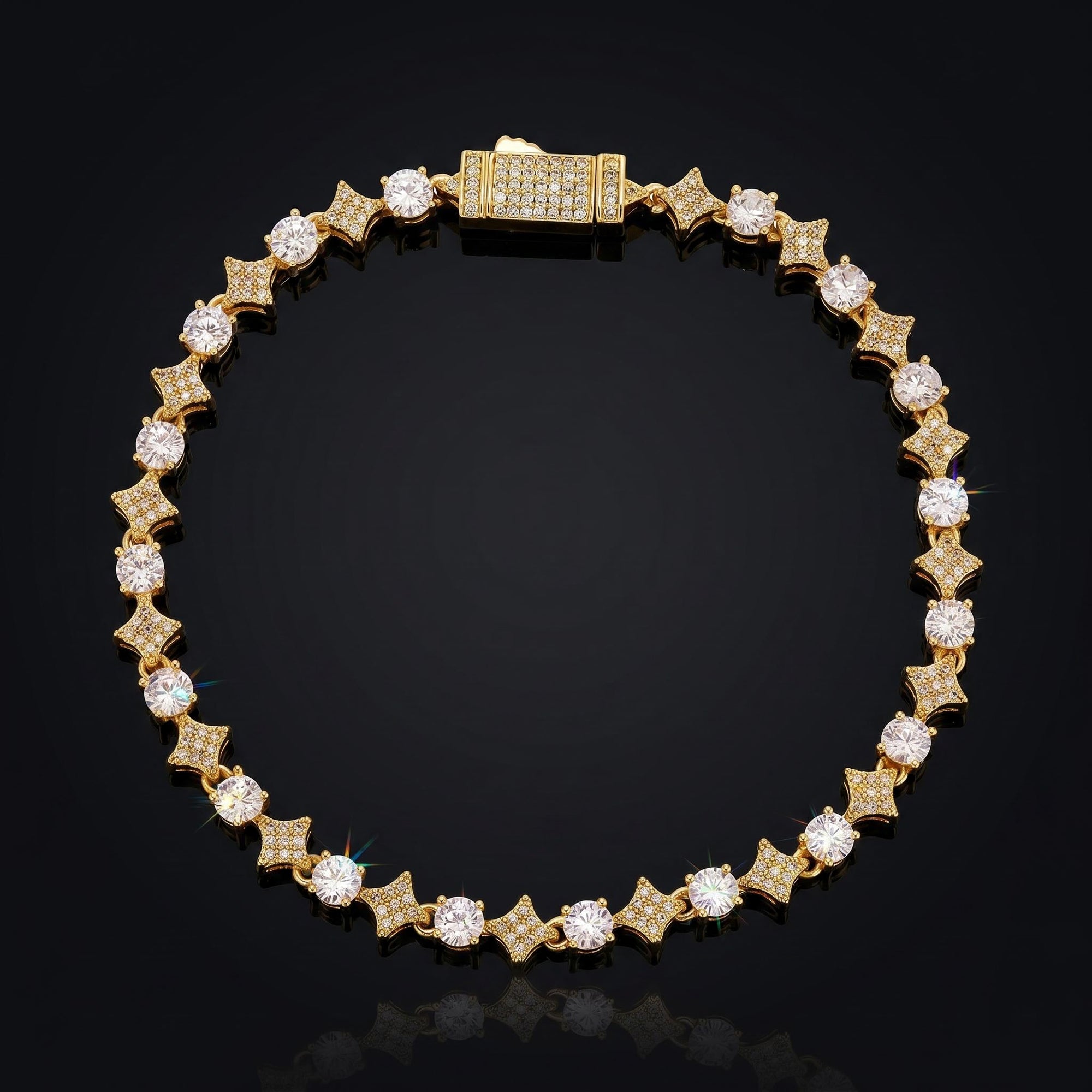 TENNIS BRACELET ICED OUT STAR – TS JEWELS PREMIUM COLLECTION