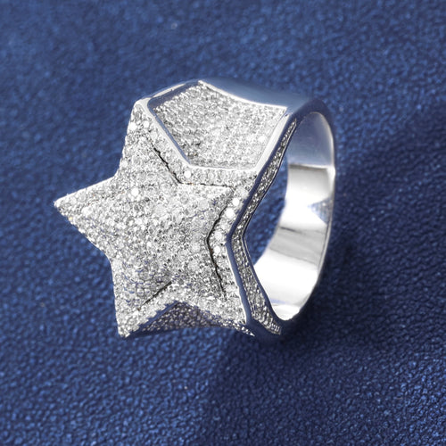 RING ICED STAR – TS JEWELS PREMIUM COLLECTION