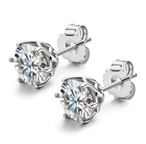 EARRINGS 925 SILVER DIAMOND (O PAR) – TS JEWELS PREMIUM COLLECTION