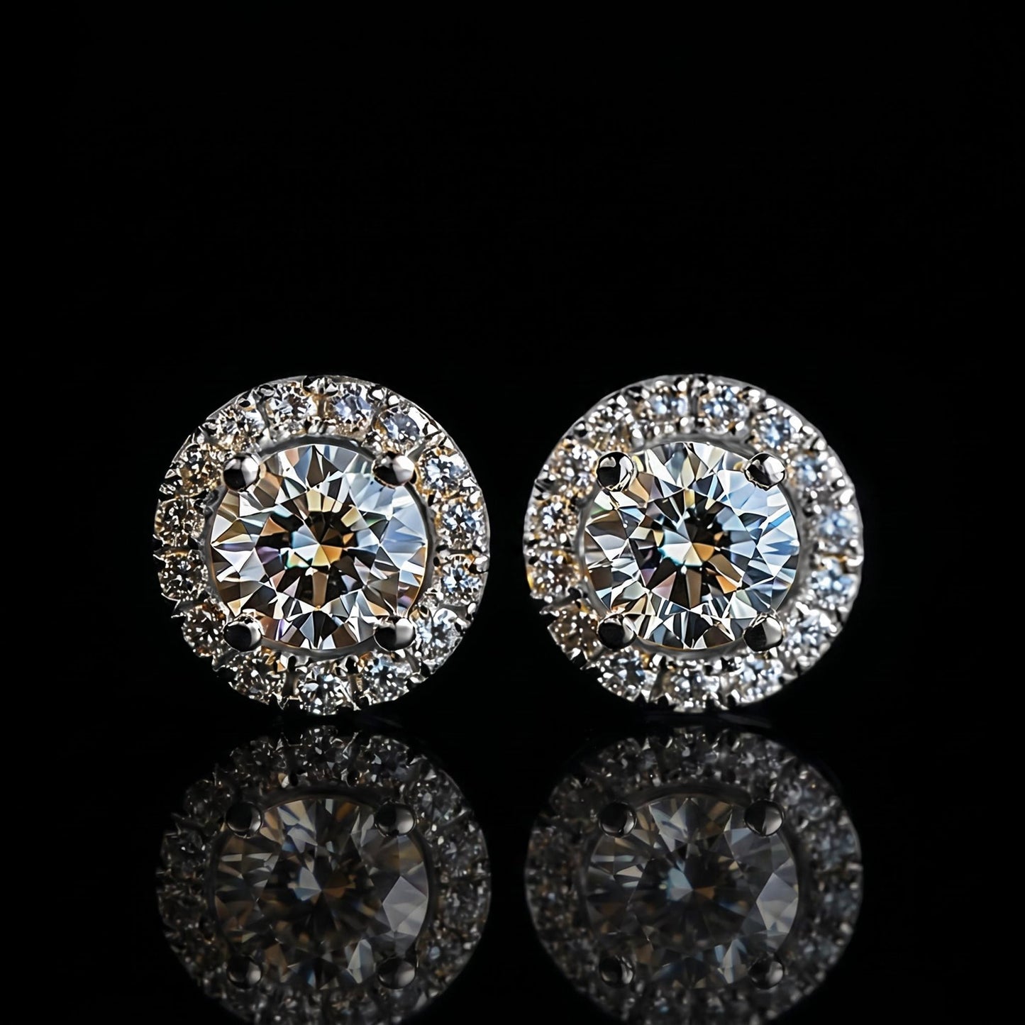 MEN'S EARRING ICED 9MM – TS JEWELS PREMIUM COLLECTION