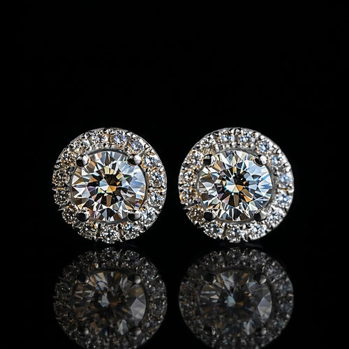 MEN'S EARRING ICED 9MM – TS JEWELS PREMIUM COLLECTION