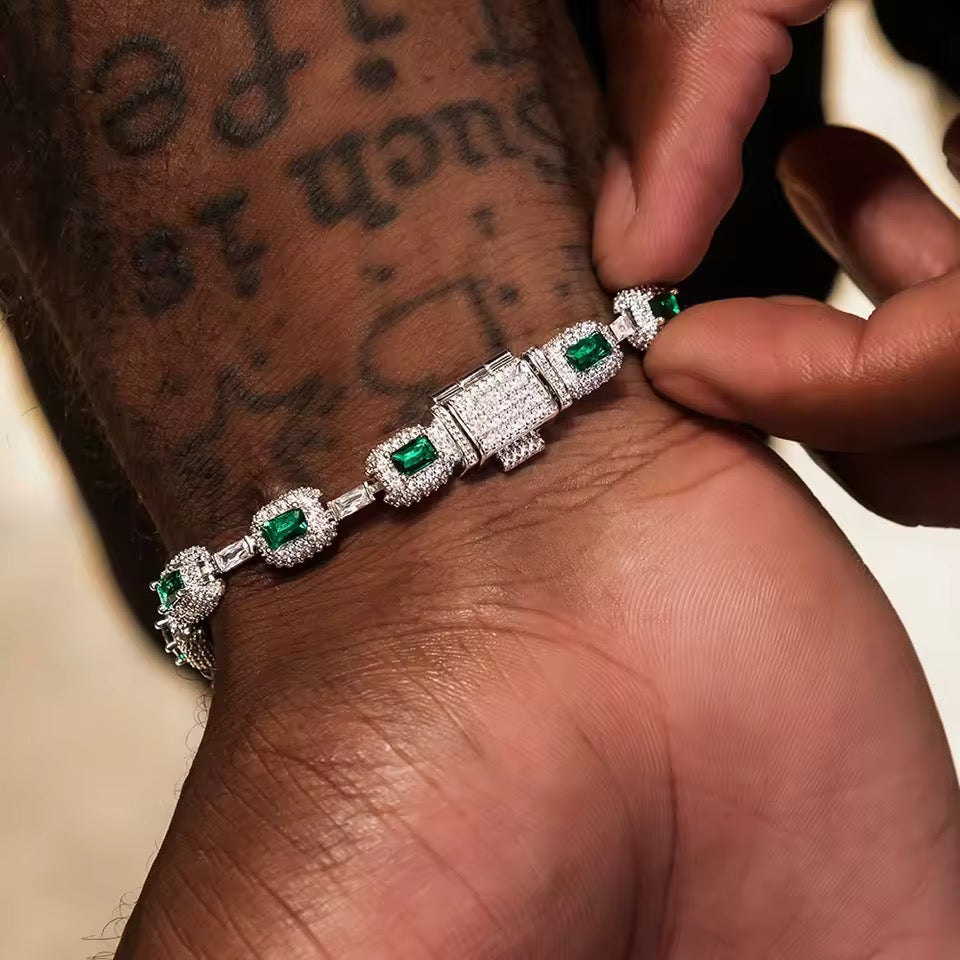 BRACELET ICED EMERALD – TS JEWELS PREMIUM COLLECTION