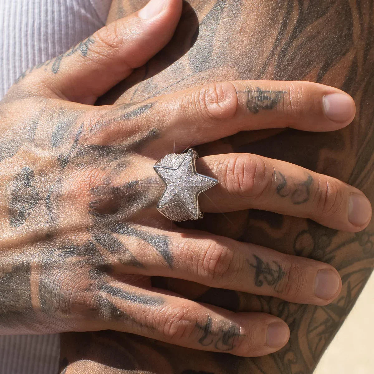 RING ICED STAR – TS JEWELS PREMIUM COLLECTION