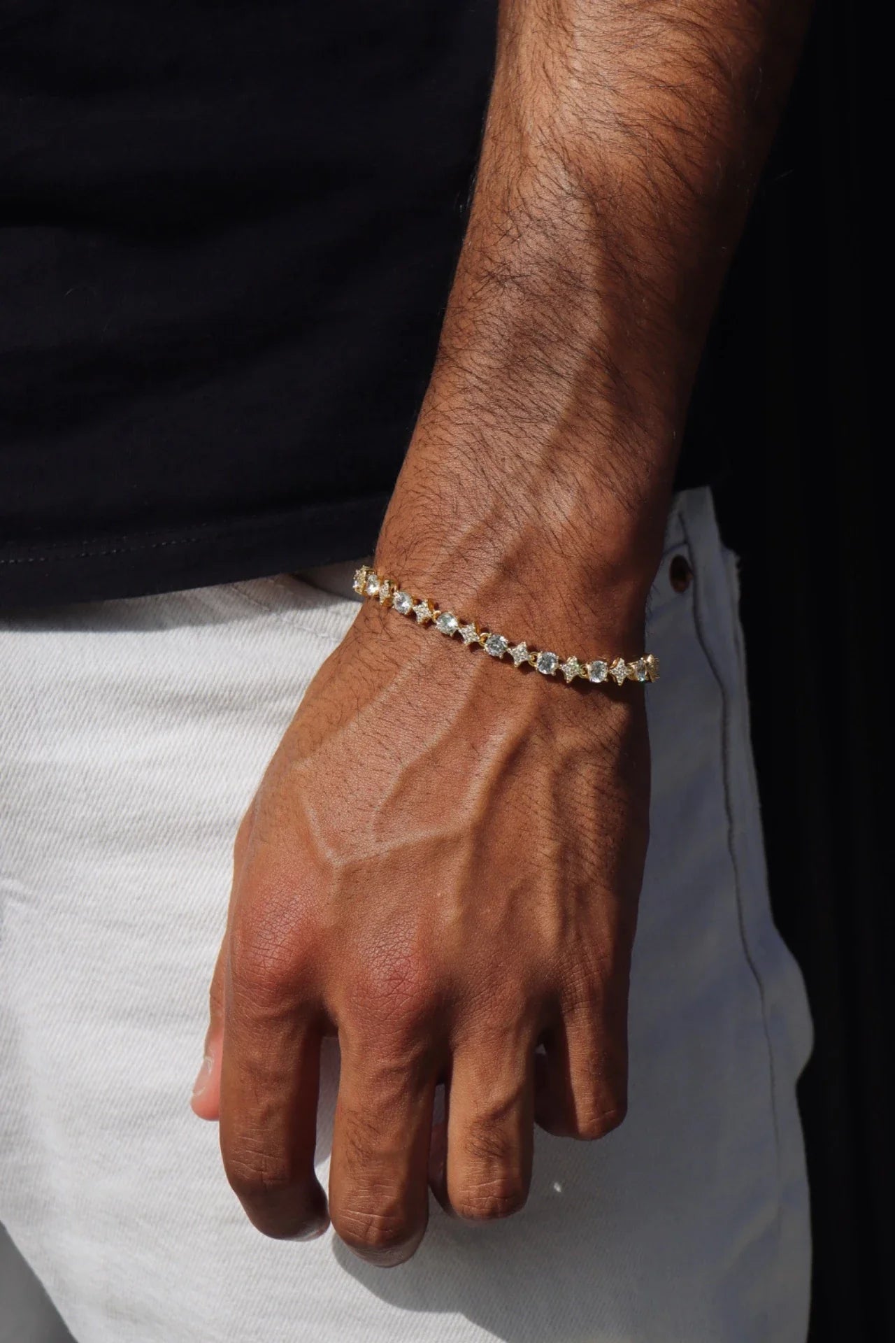 6MM BRACELET ICED STAR – TS JEWELS PREMIUM COLLECTION
