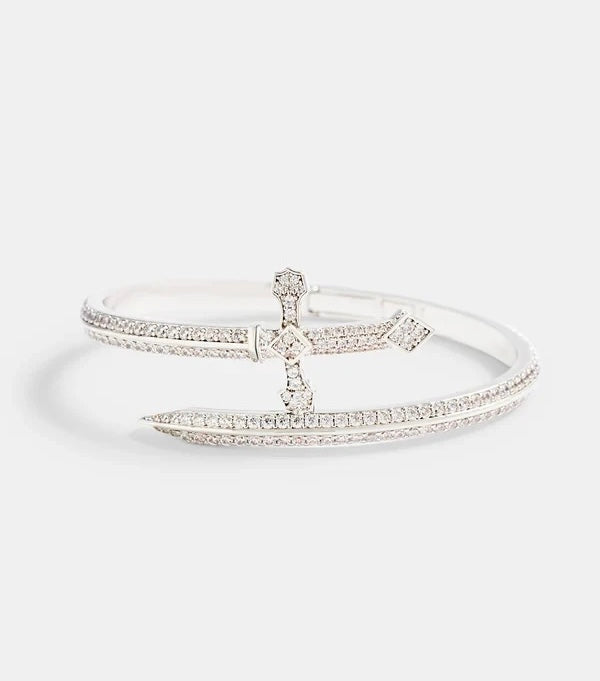 BRACELET PAVE CROSS ICE – TS JEWELS PREMIUM COLLECTION