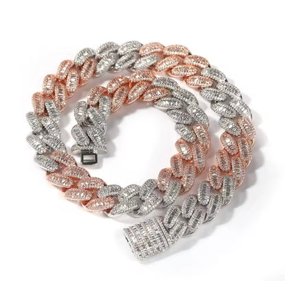 15MM CUBAN MIX ROSE CHAIN – TS JEWELS PREMIUM COLLECTION