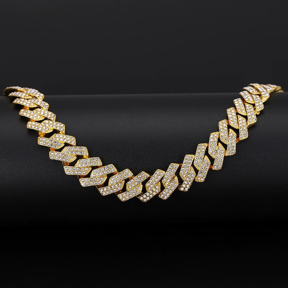 SET CUBAN MIAMI 2.0 (ICED) 13 , 5MM – TS JEWELS PREMIUM COLLECTION