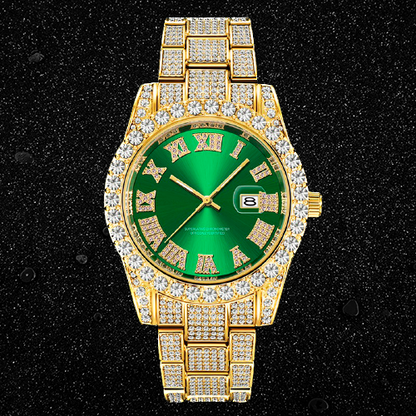 WATCH HOLLY (ICED) GREEN – TS JEWELS PREMIUM COLLECTION