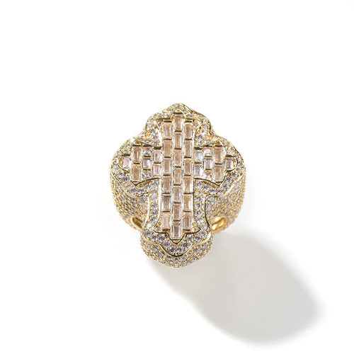 RING ICED CROSS – TS JEWELS PREMIUM COLLECTION