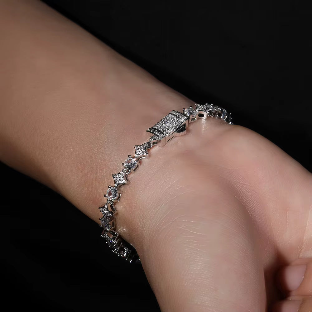 6MM BRACELET ICED STAR – TS JEWELS PREMIUM COLLECTION