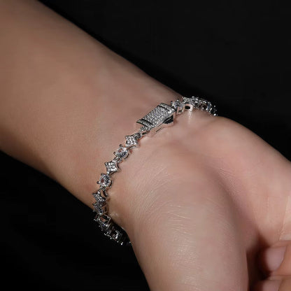 6MM BRACELET ICED STAR – TS JEWELS PREMIUM COLLECTION