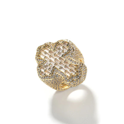 RING ICED CROSS – TS JEWELS PREMIUM COLLECTION