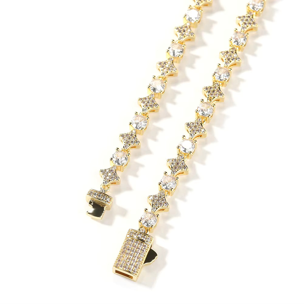 6MM BRACELET ICED STAR – TS JEWELS PREMIUM COLLECTION