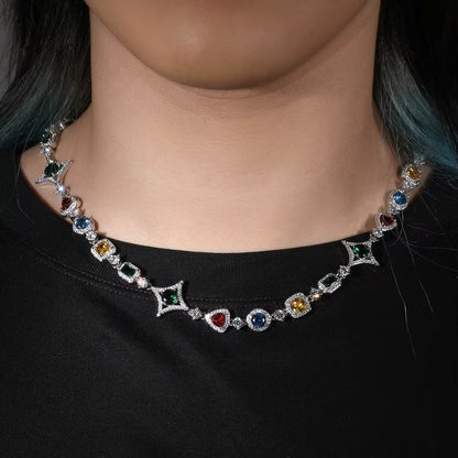 9MM MULTISTONE CHAIN – TS JEWELS PREMIUM COLLECTION
