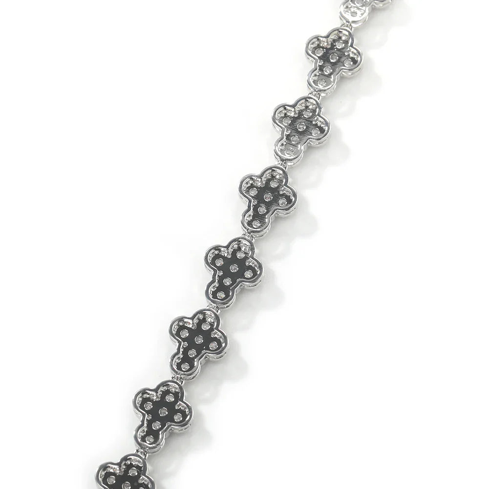 11MM PAVÉ CROSS CHAIN – TS JEWELS PREMIUM COLLECTION