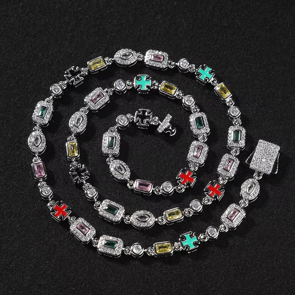 TS MULTI – STONE CHAIN – TS JEWELS PREMIUM COLLECTION