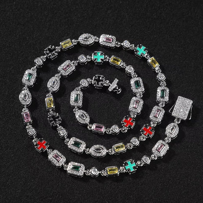 TS MULTI – STONE CHAIN – TS JEWELS PREMIUM COLLECTION
