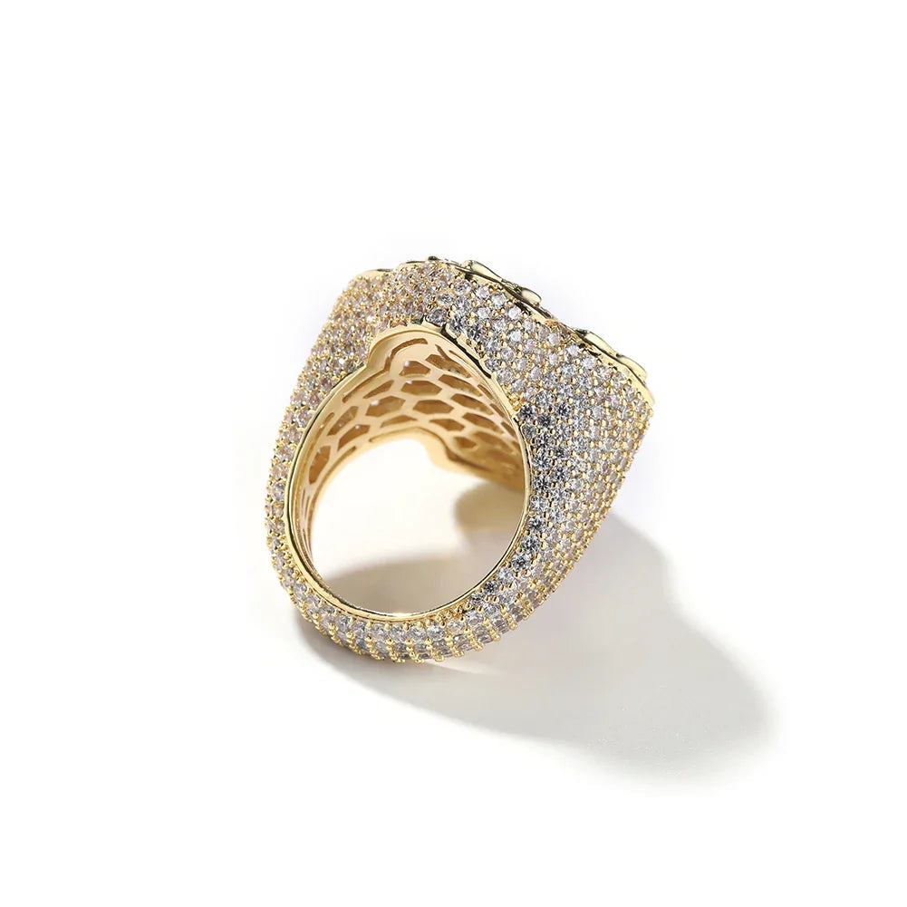 RING ICED CROSS – TS JEWELS PREMIUM COLLECTION