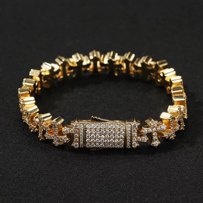 BRACELET 11MM CROSS TS – TS JEWELS PREMIUM COLLECTION