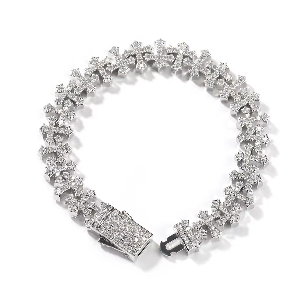 BRACELET 11MM CROSS TS – TS JEWELS PREMIUM COLLECTION