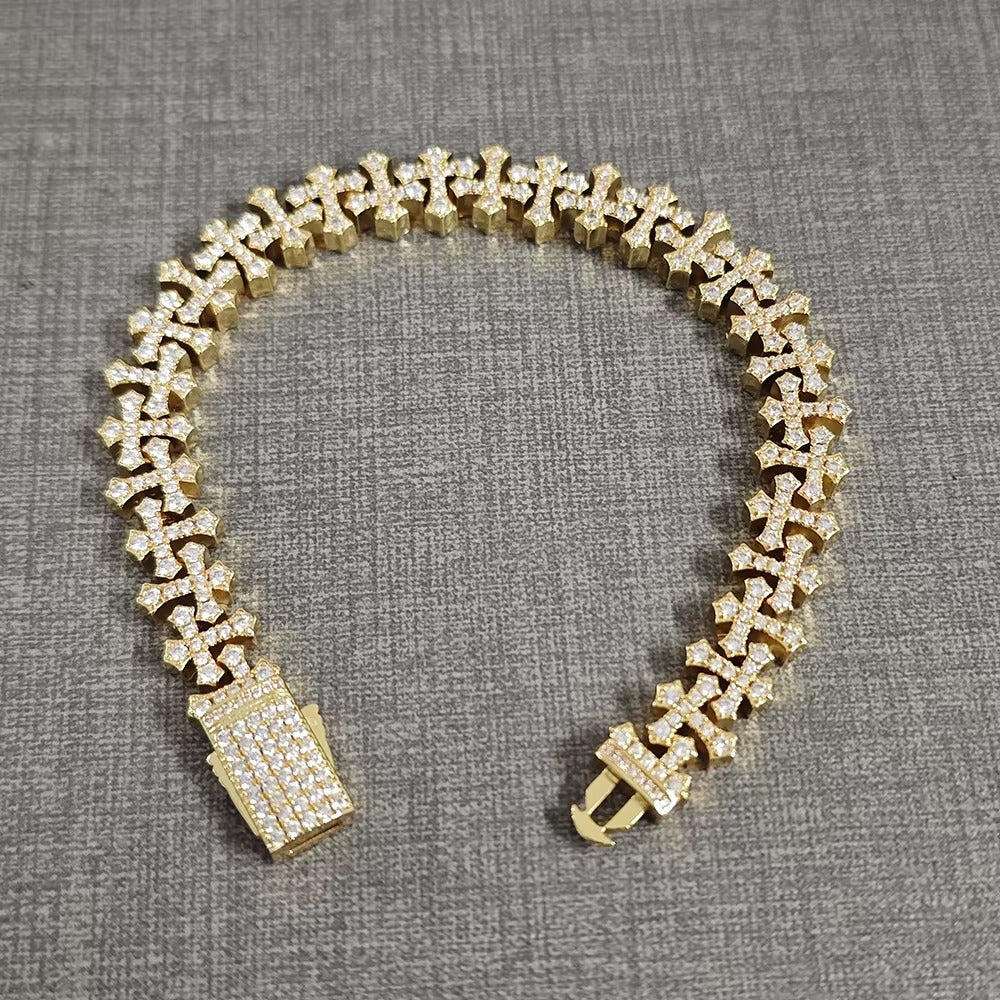 BRACELET 11MM CROSS TS – TS JEWELS PREMIUM COLLECTION