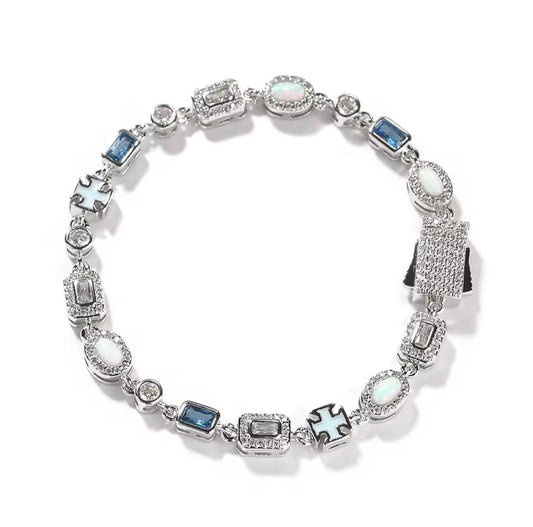 BRACELET STONES MÚLTIPLAS TS (6MM) BLUE – TS JEWELS PREMIUM COLLECTION