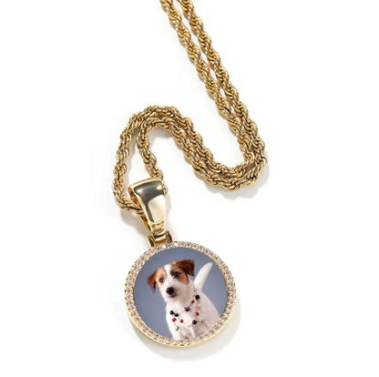 PENDANT CUSTOM PHOTO & CHAIN ROPE BRINDE – TS JEWELS PREMIUM COLLECTION