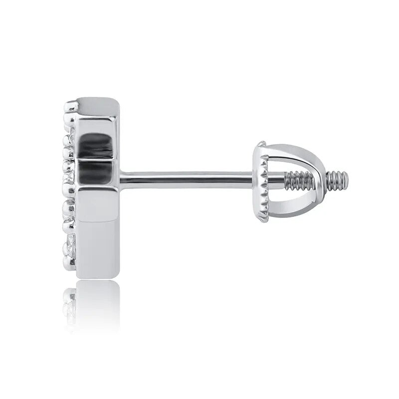 EARRING CROSS SMALL 925 SILVER (O PAR) – TS JEWELS PREMIUM COLLECTION