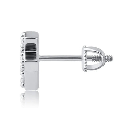 EARRING CROSS SMALL 925 SILVER (O PAR) – TS JEWELS PREMIUM COLLECTION