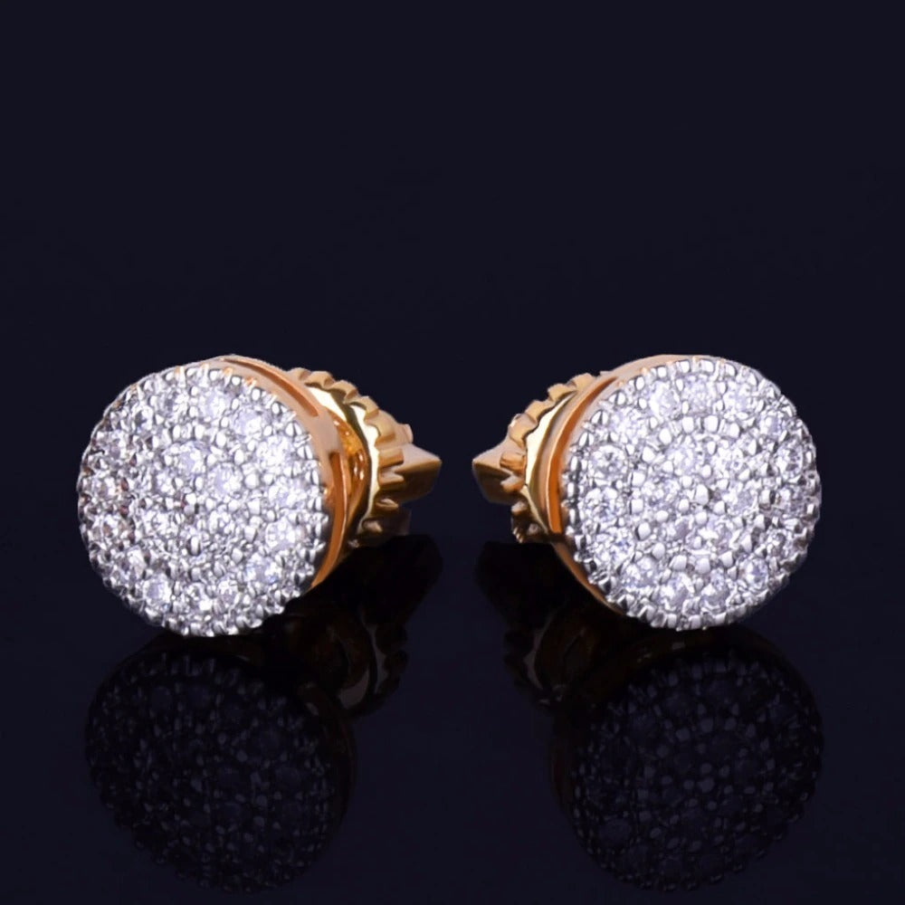 MEN'S EARRING ORB ICED (O PAR) – TS JEWELS PREMIUM COLLECTION