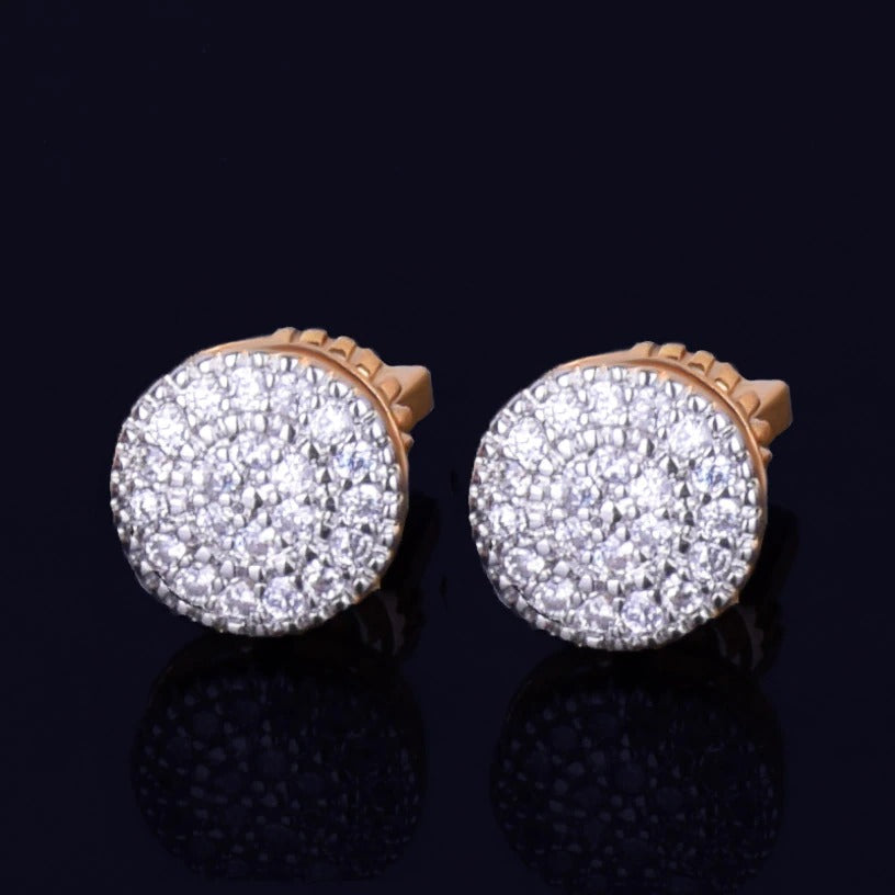 MEN'S EARRING ORB ICED (O PAR) – TS JEWELS PREMIUM COLLECTION